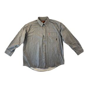 Ariat Black and White Checkered Casual Button Down Shirt